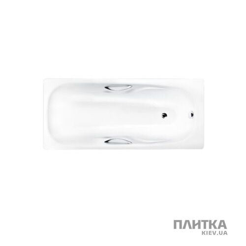 Стальна ванна Smavit RELAX ETRURIA 1280101 RELAX ETRURIA Ванна сталева з отворами під ручки 170*75*40, білий білий - Фото 1