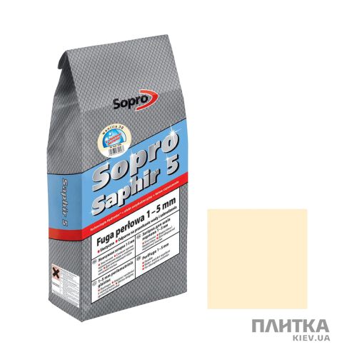 Затирка Sopro SOPRO Зат Saphir246(30)/2кг ваниль