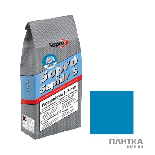 Заповнювач для швів Sopro SOPRO Зат Saphir251(79)/2кг синя