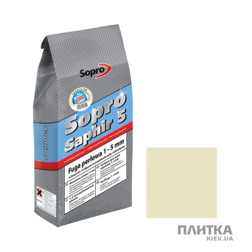 Заповнювач для швів Sopro SOPRO Зат Saphir918(28)/5кг жасмін