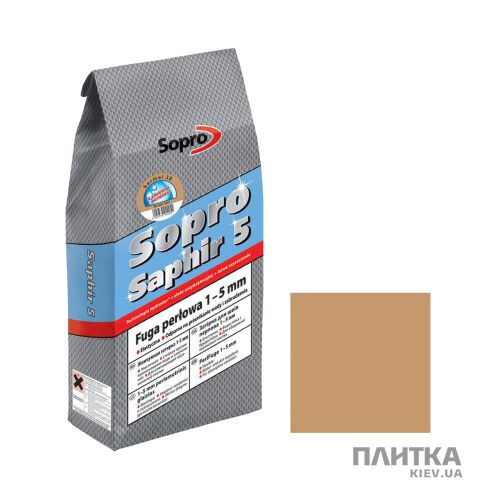 Заповнювач для швів Sopro SOPRO Зат Saphir922(38)/5кг карамель