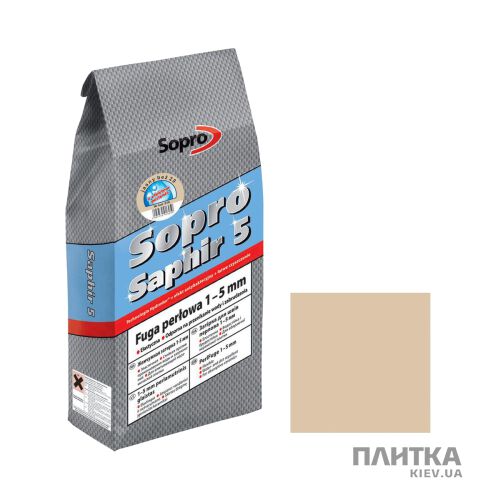 Затирка Sopro SOPRO Зат Saphir916(29)/2 св.-беж