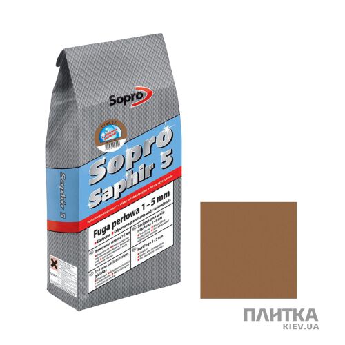 Заповнювач для швів Sopro SOPRO Зат Saphir923(52)/2кг коричн