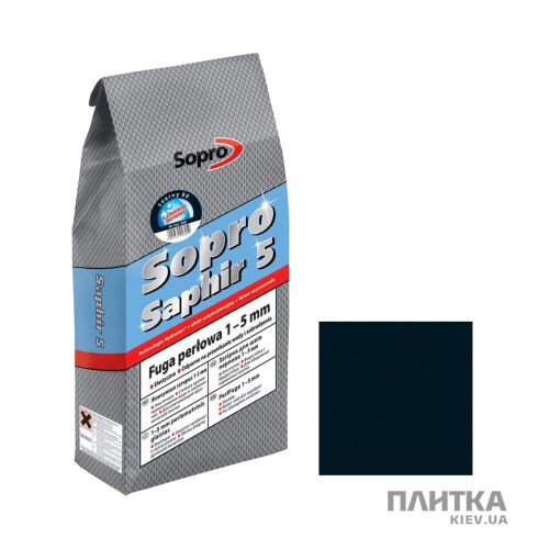 Заповнювач для швів Sopro SOPRO Зат Saphir926(90)/2кг чорна
