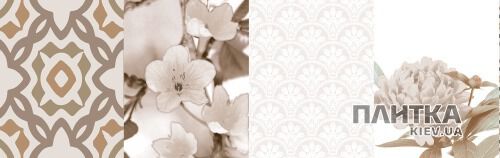 Плитка Venus Icon ICON DECORE GLOSSY LOUNGE BEIGE декор5 белый,бежевый,серый,розовый,бежево-коричневый - Фото 2
