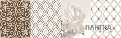 Плитка Venus Icon ICON DECORE GLOSSY LOUNGE BEIGE декор5 белый,бежевый,серый,розовый,бежево-коричневый - Фото 3