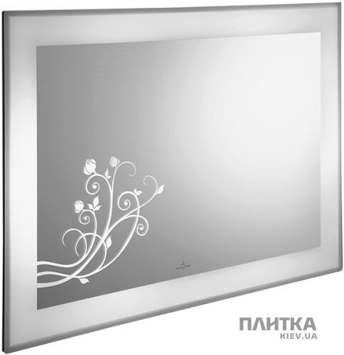 Зеркало для ванной Villeroy&Boch La Belle A337A500 100см серый - Фото 1