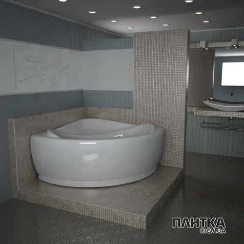 Акрилова ванна WGT Renovacio Base 150x150 см білий - Фото 3