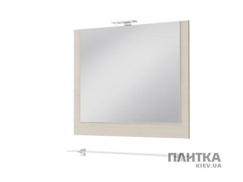 Зеркало для ванной Ювента Matrix МХМ-95 95 см кремовый - Фото 1