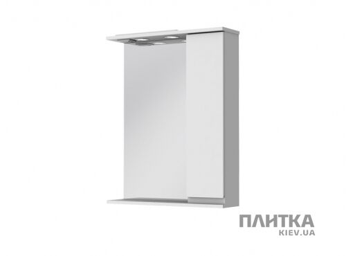 Зеркало для ванной Ювента Monika МШНЗ2-65 правое белый