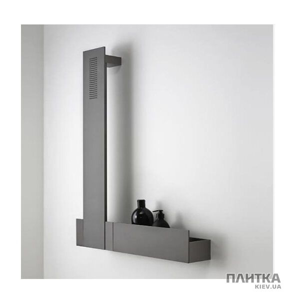 Мебель для ванной комнаты AGAPE ASEN0923N SEN Полочка металлическая, black черный