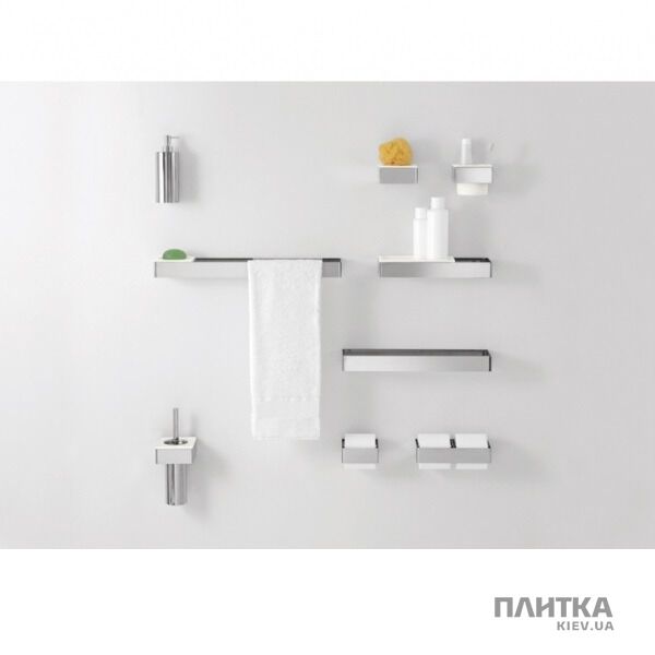 Мебель для ванной комнаты AGAPE A369222-A 369 Полочка металлическая, polished steel серый