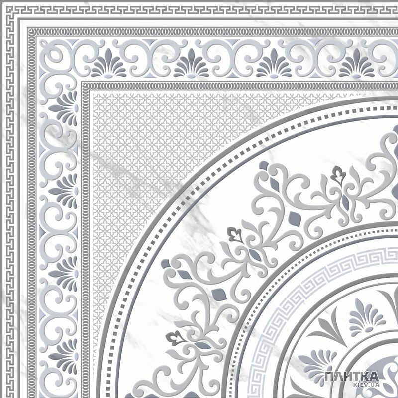 Плитка Almera Ceramica Luxury DECOR LUXURY CORNER белый,серый,микс