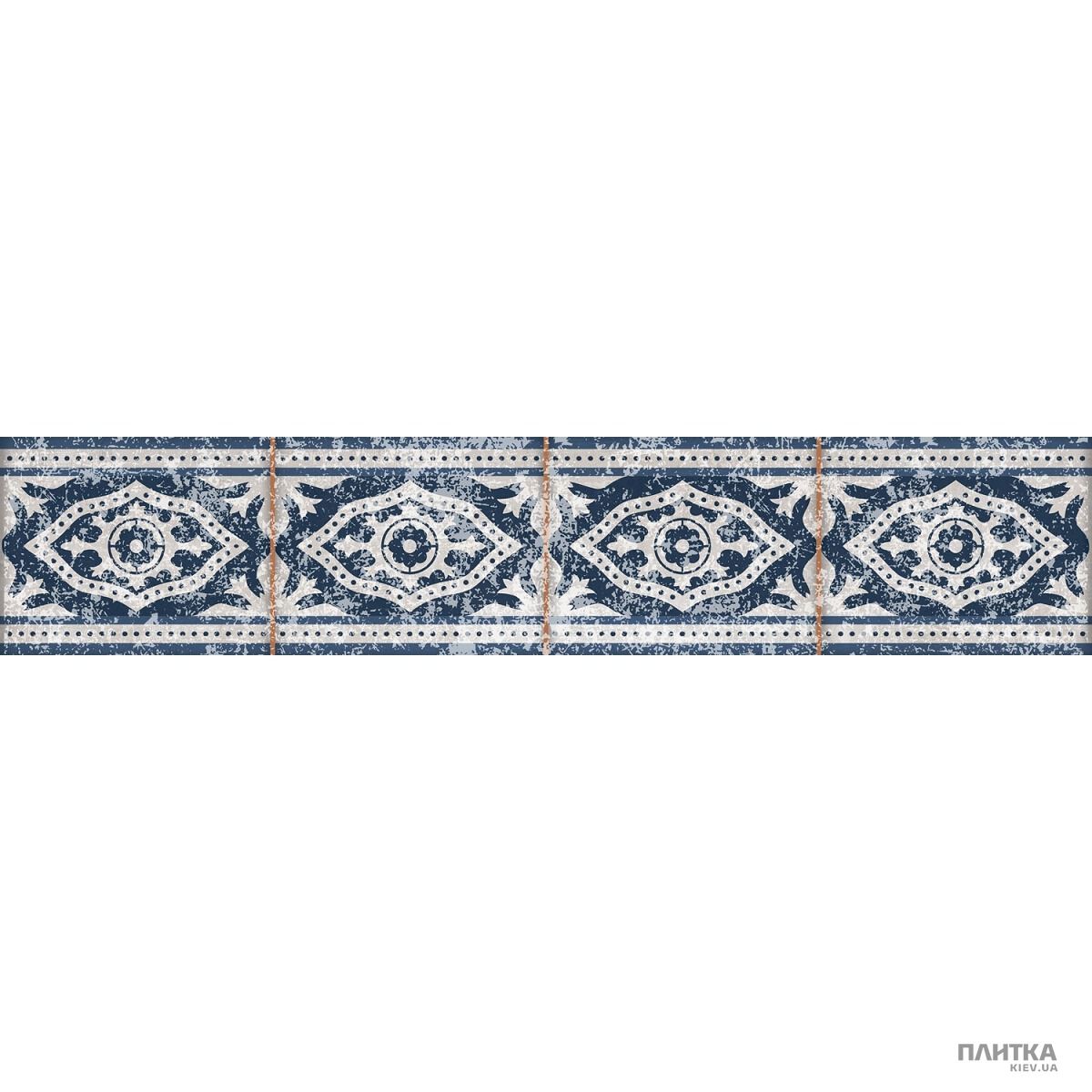 Плитка Almera Ceramica Majolica MAJOLICA коричневый,серый,синий