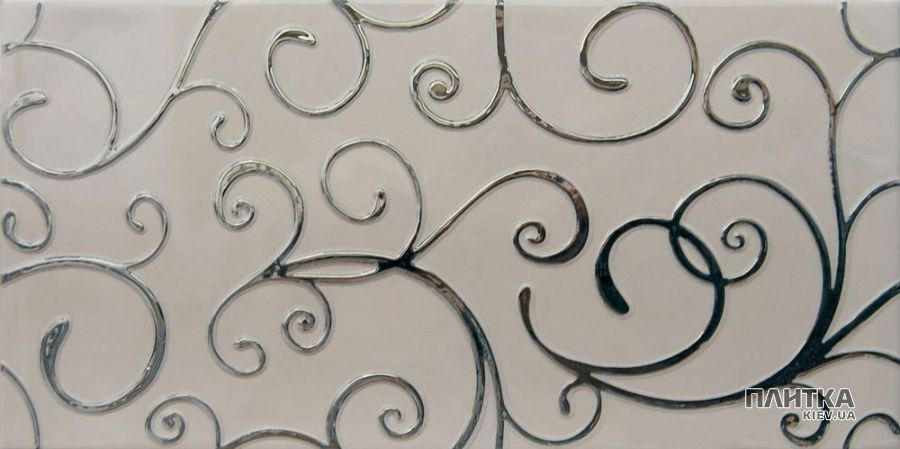Плитка Almera Ceramica Melbourne DEC MELBOURNE MOKA ORO декор сірий