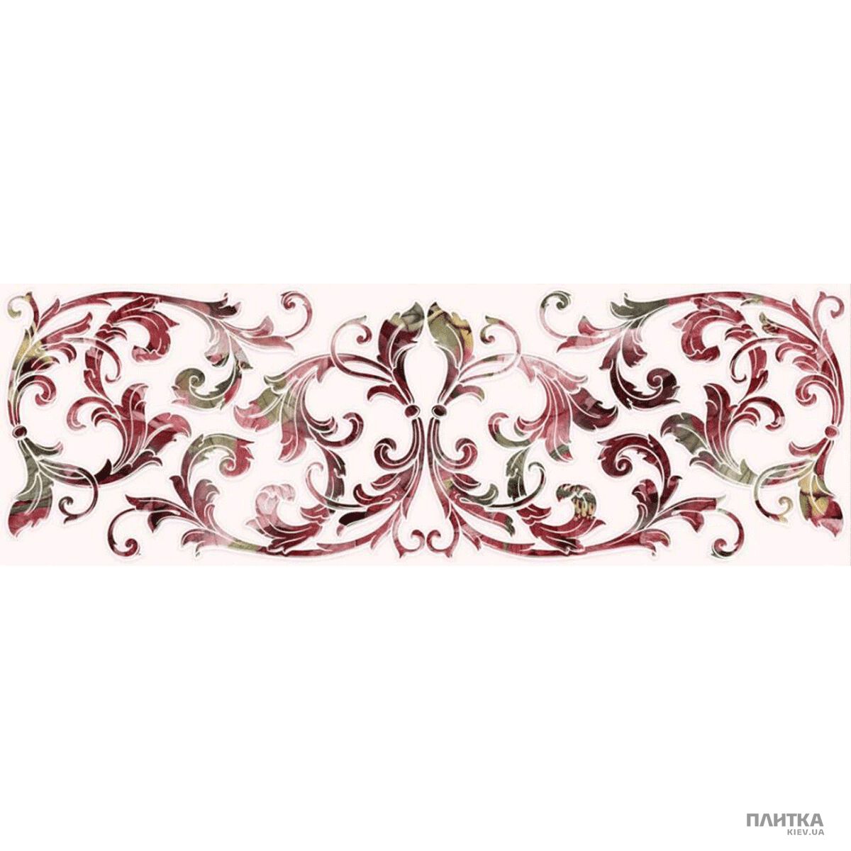 Плитка Almera Ceramica Velvet DEC VELVET білий,зелений,рожевий,бордовий