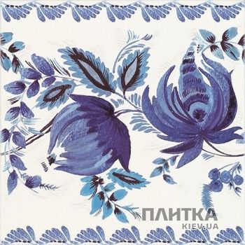Плитка APE Ceramica Carpe Diem FLORIENT COBALTO декор белый,голубой,синий