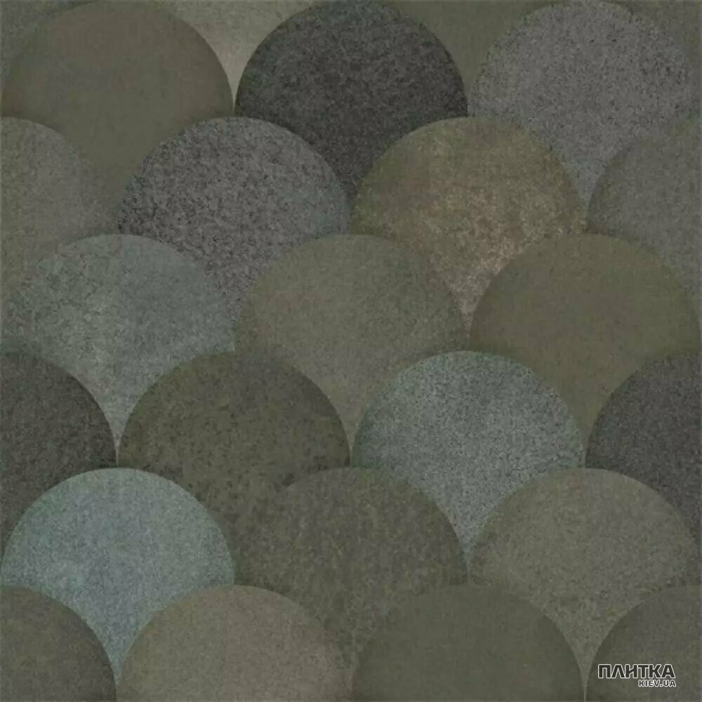 Керамограніт Arcana Ceramica Cliff MOHER-R DARK 800х800х10 зелений,сірий,темно-сірий,світло-сірий