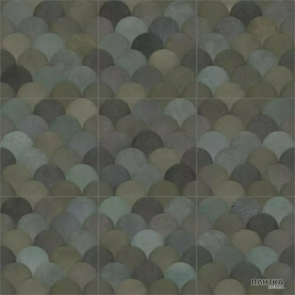 Керамограніт Arcana Ceramica Cliff MOHER-R DARK 800х800х10 зелений,сірий,темно-сірий,світло-сірий