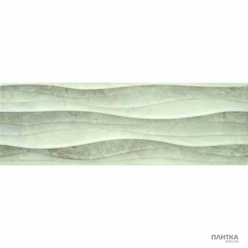 Плитка Ceramica Deseo Montana WAVES MONTANA GREY BR 250х750х9 сірий,світло-сірий