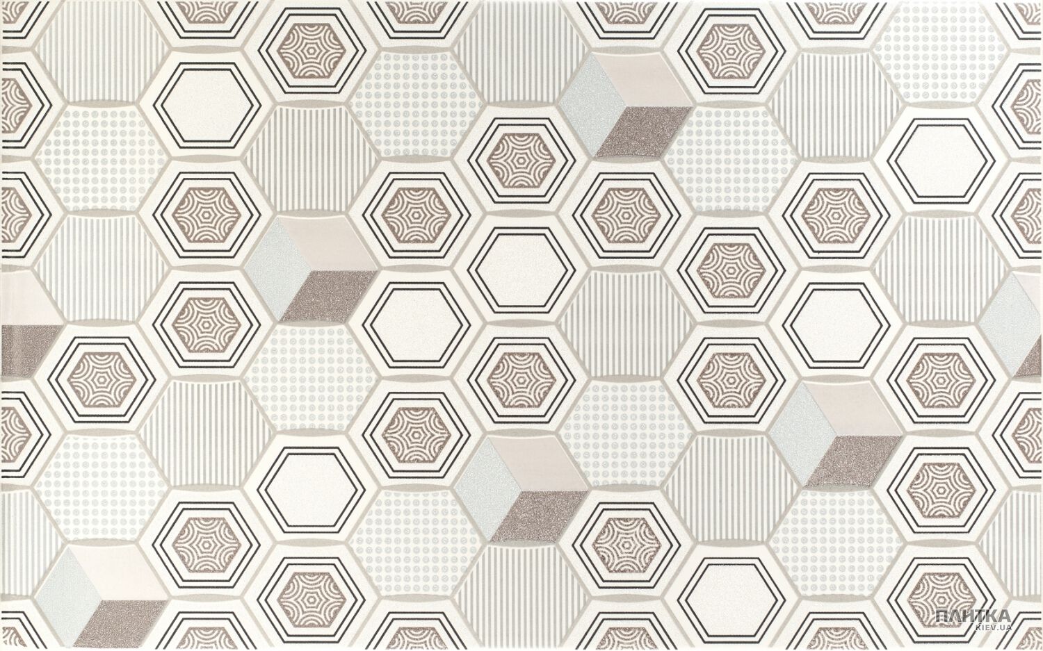 Плитка Cersanit Andrea DEC ANDREA MODERN декор белый,бежевый,коричневый,серый