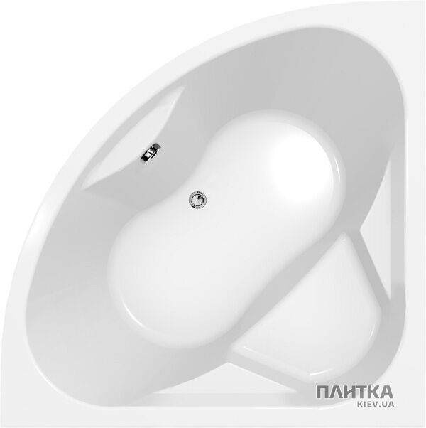 Акриловая ванна Cersanit Aurora 145x145 см, угловая белый