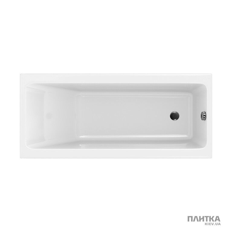 Акрилова ванна Cersanit Crea Ванна прямокутна CREA 170x75 білий