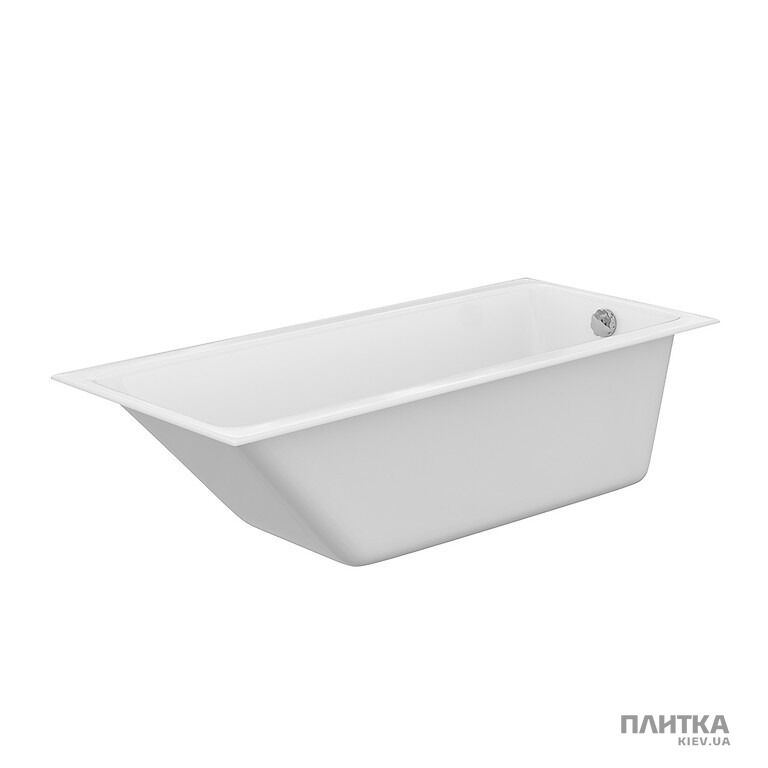 Акрилова ванна Cersanit Crea Ванна прямокутна CREA 170x75 білий