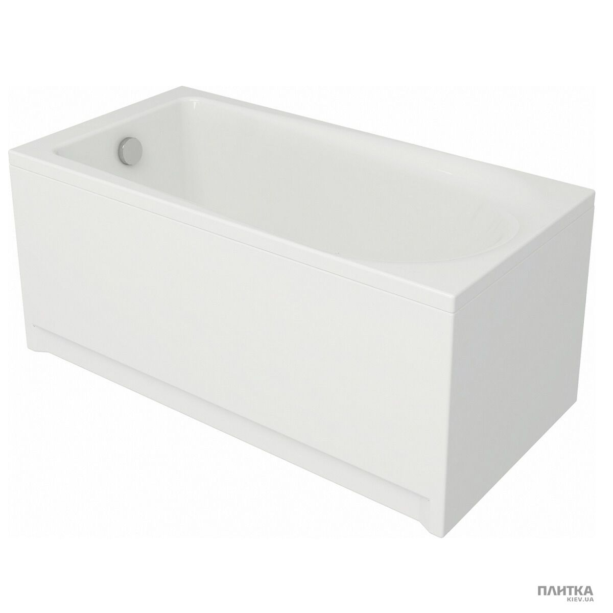 Акриловая ванна Cersanit Flavia 160x70 см белый