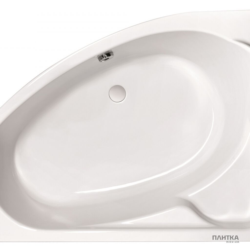 Акриловая ванна Cersanit Kaliope 170x110 cм, левая белый