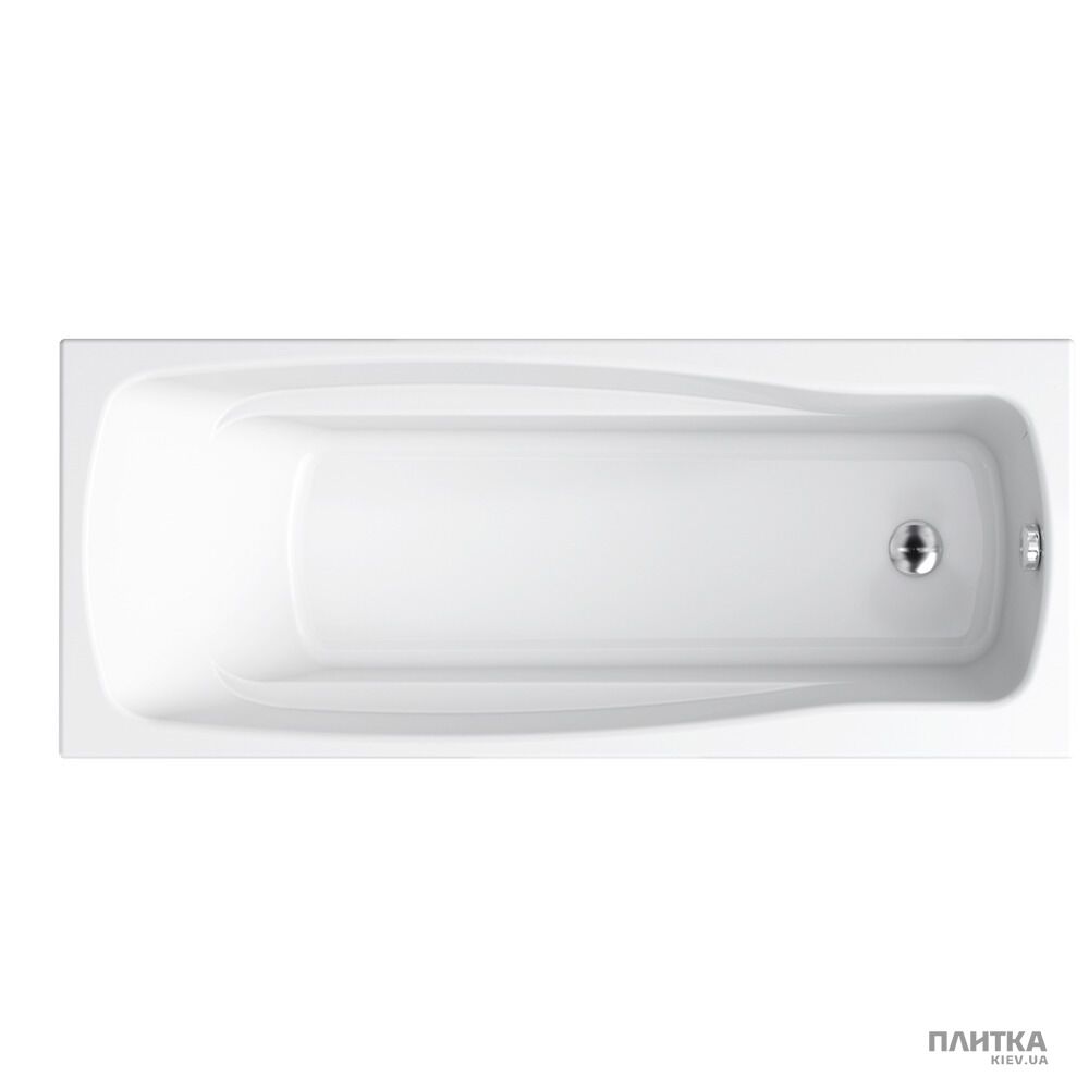 Акриловая ванна Cersanit Lana Прямоугольная 170x70 см белый