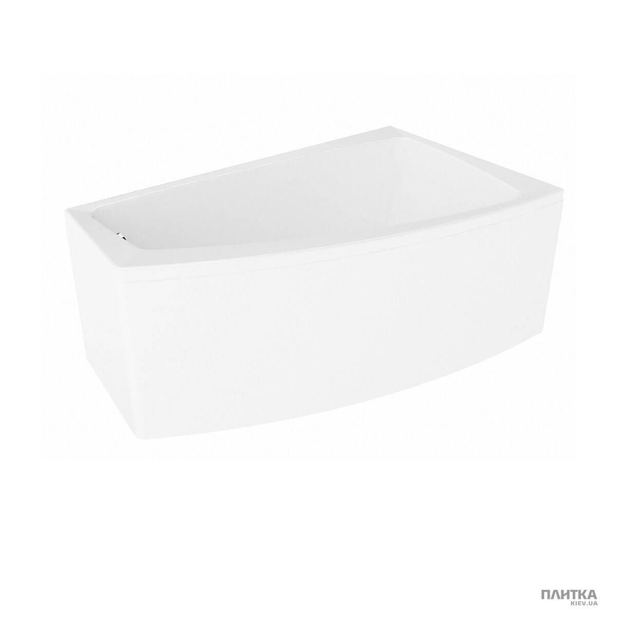 Акриловая ванна Cersanit Lorena 150x90 см правая белый