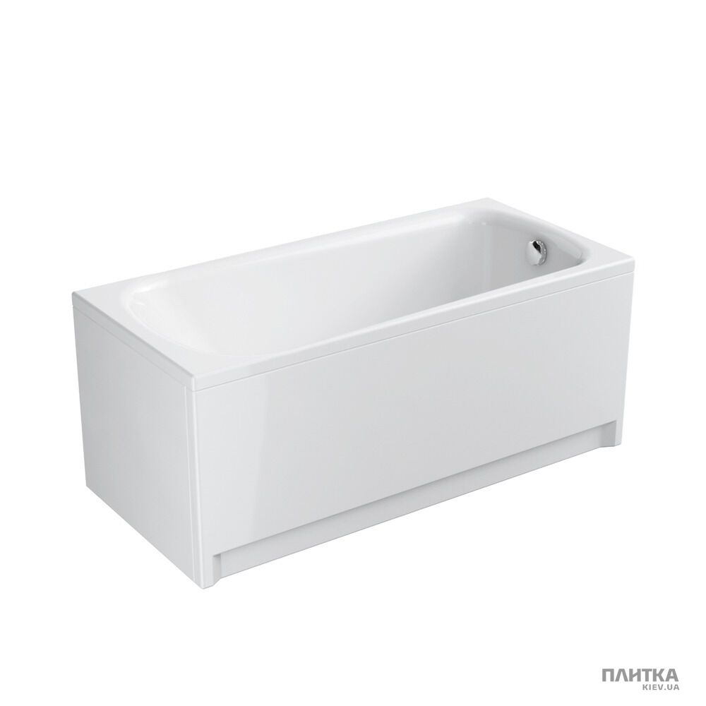 Акриловая ванна Cersanit Nao 150x70 см прямоугольная белый