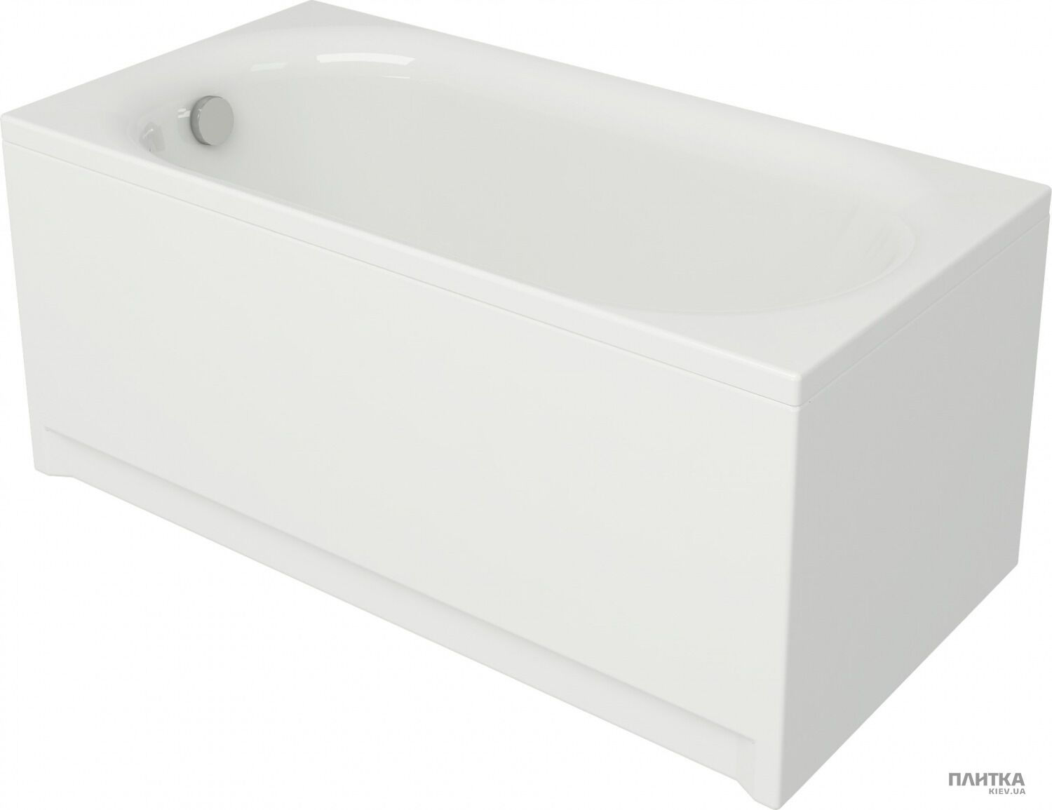 Акриловая ванна Cersanit Octavia 160x70 см белый