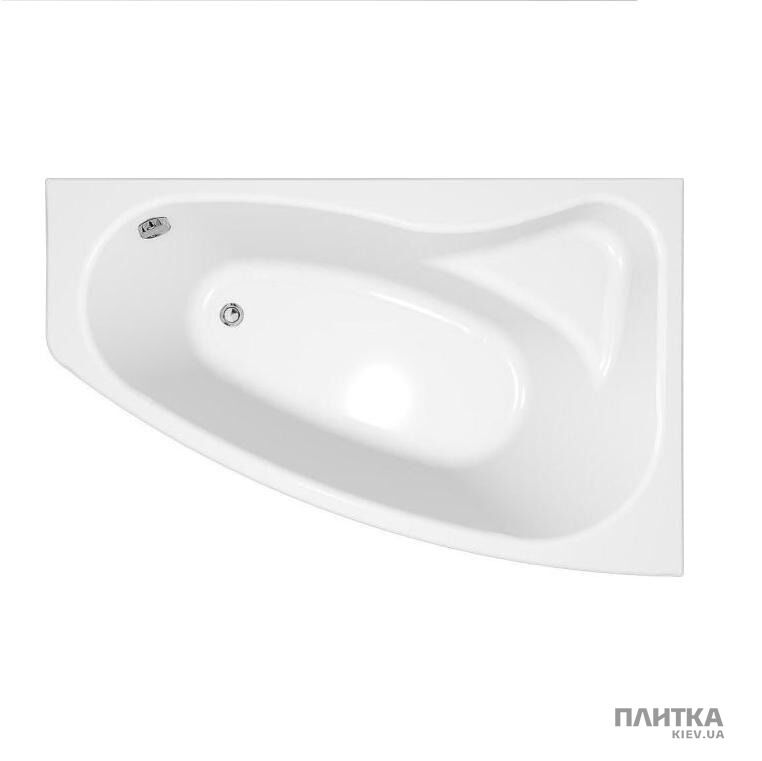 Акрилова ванна Cersanit Sicilia 160x100 см права білий