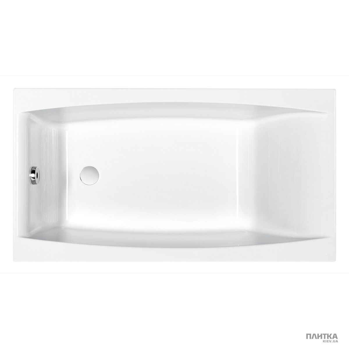 Акриловая ванна Cersanit Virgo S301-047 VIRGO Ванна 140x75+PW04 белый