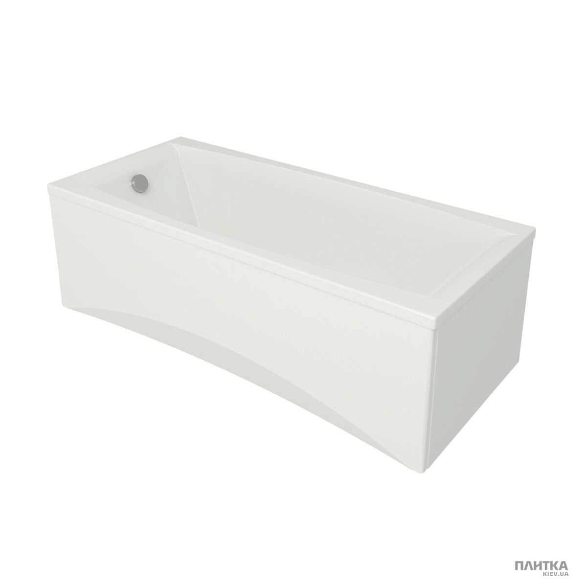 Акриловая ванна Cersanit Virgo 180x80 см белый