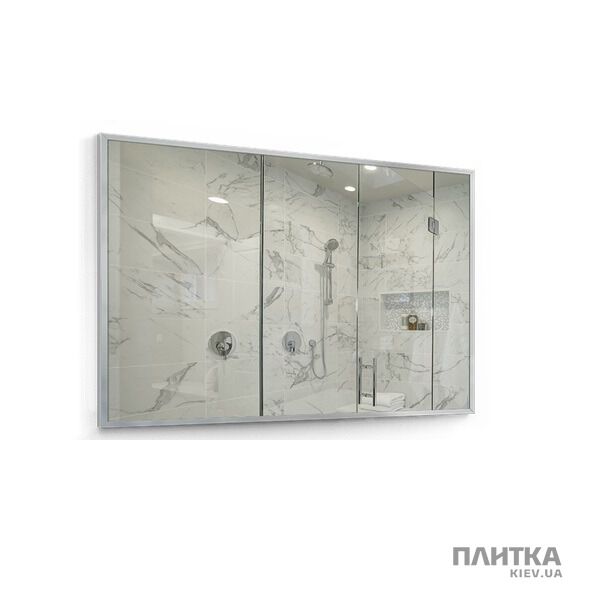 Зеркало для ванной Devit ART Зеркало, цвет алюминия 1000*600 6038140 ART серый