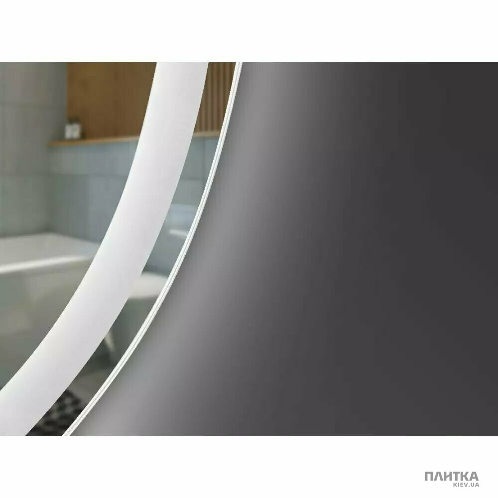 Зеркало для ванной Devit Style 5415080 Style Асимметричное зеркало 800х500 с LED подсветкой и тачсенсором белый,зеркало
