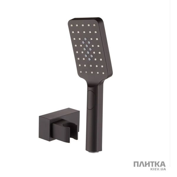 Ручной душ Devit UP Лейка с держателем, черный матовый 850140B UP черный