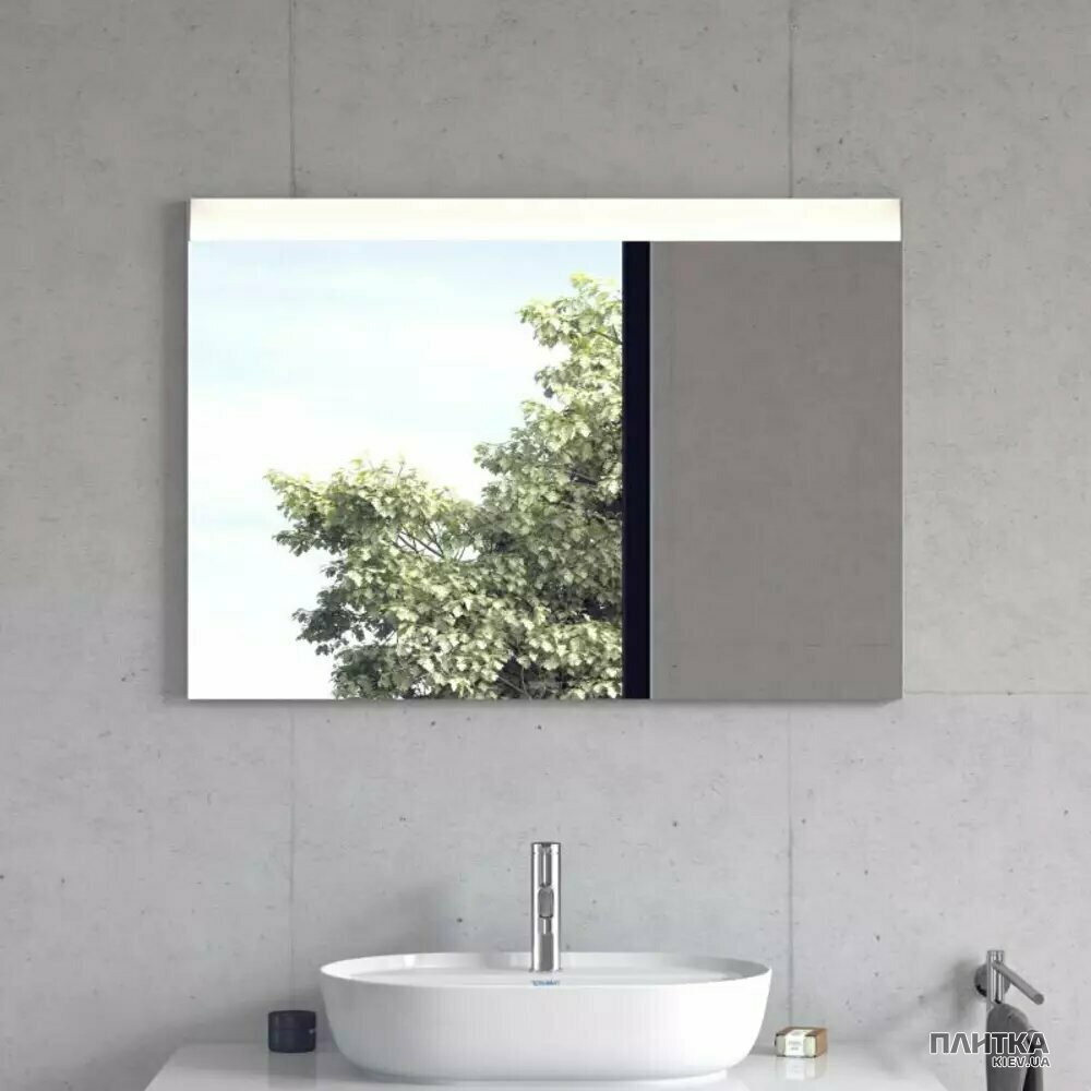 Зеркало для ванной Duravit Light LM7836000000000 Зеркало с подсветкой 800x700x35 серебро