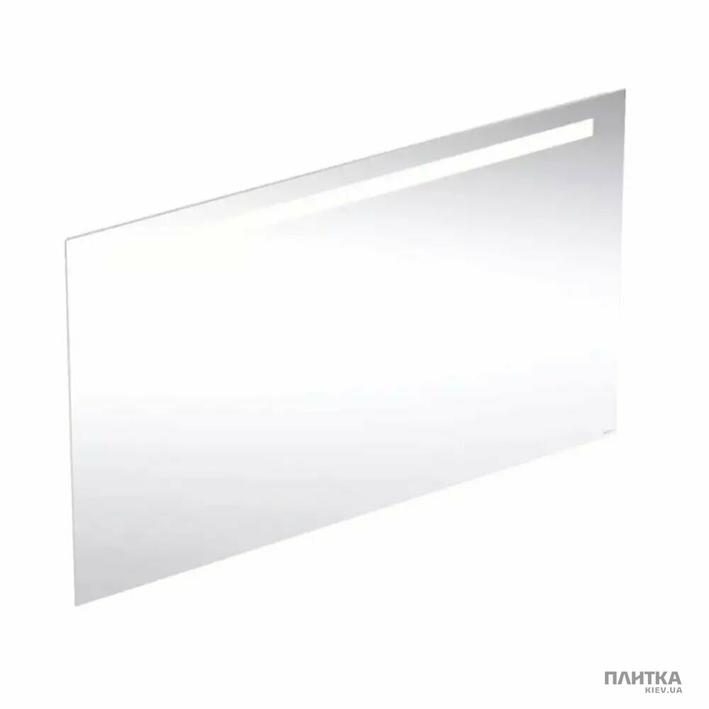 Зеркало для ванной Geberit Option 502.810.00.1 Option Basic Square Зеркало -120см, подсветка сверху по горизонтали серебро