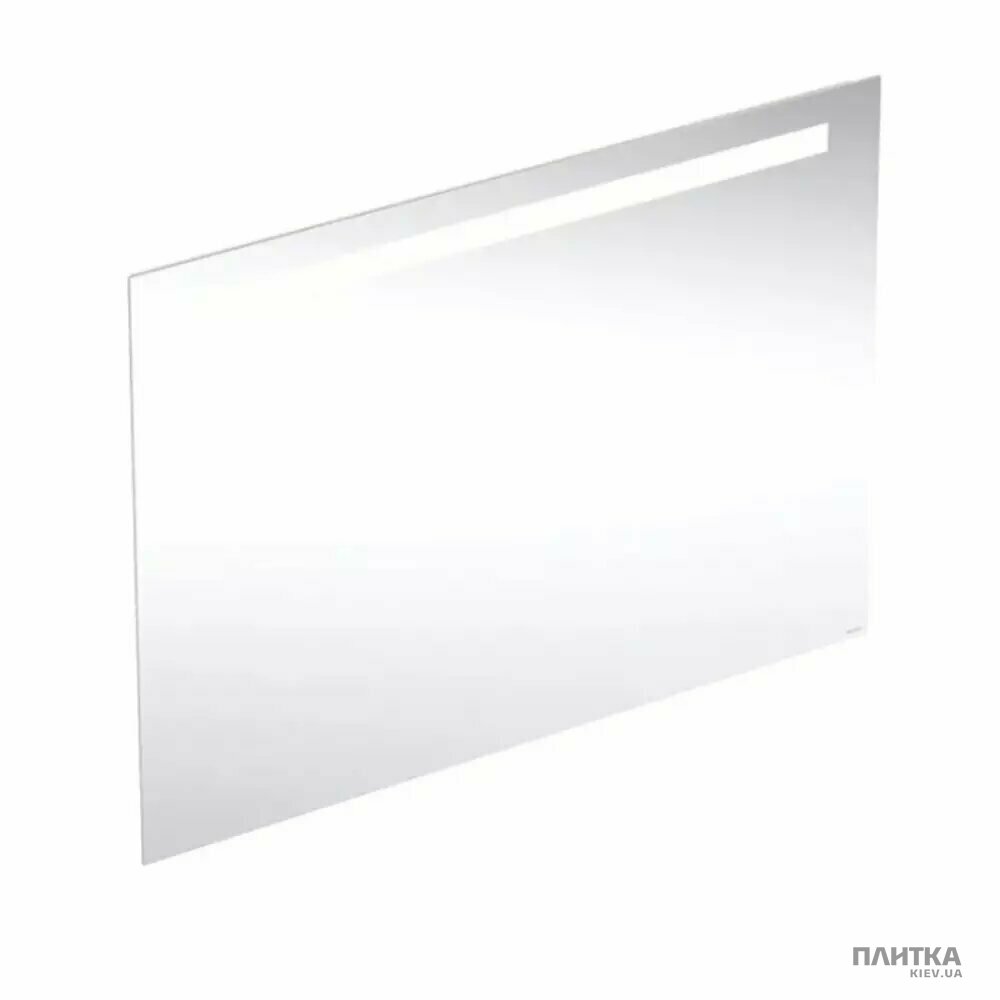 Зеркало для ванной Geberit Option 502.809.00.1 Option Basic Square Зеркало - 100см, подсветка сверху по горизонтали серебро