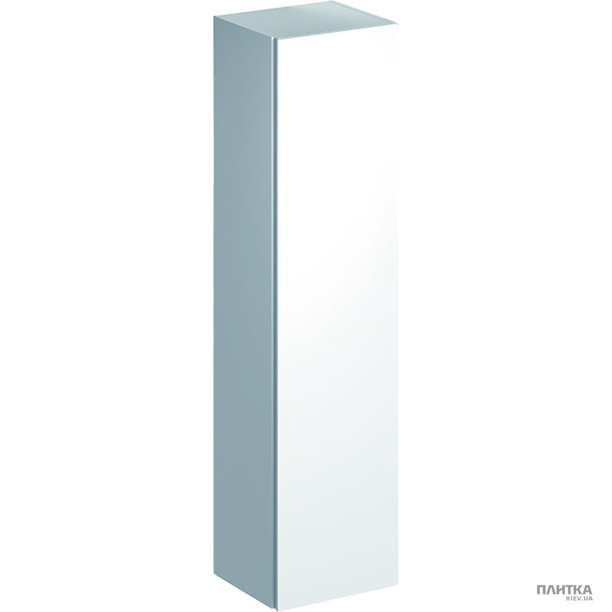 Пенал Geberit Xeno2 500.503.01.1 Geberit Xeno2 Висока шафа з одними дверцятами і внутрішнім дзеркалом: білий, глянсове покриття білий
