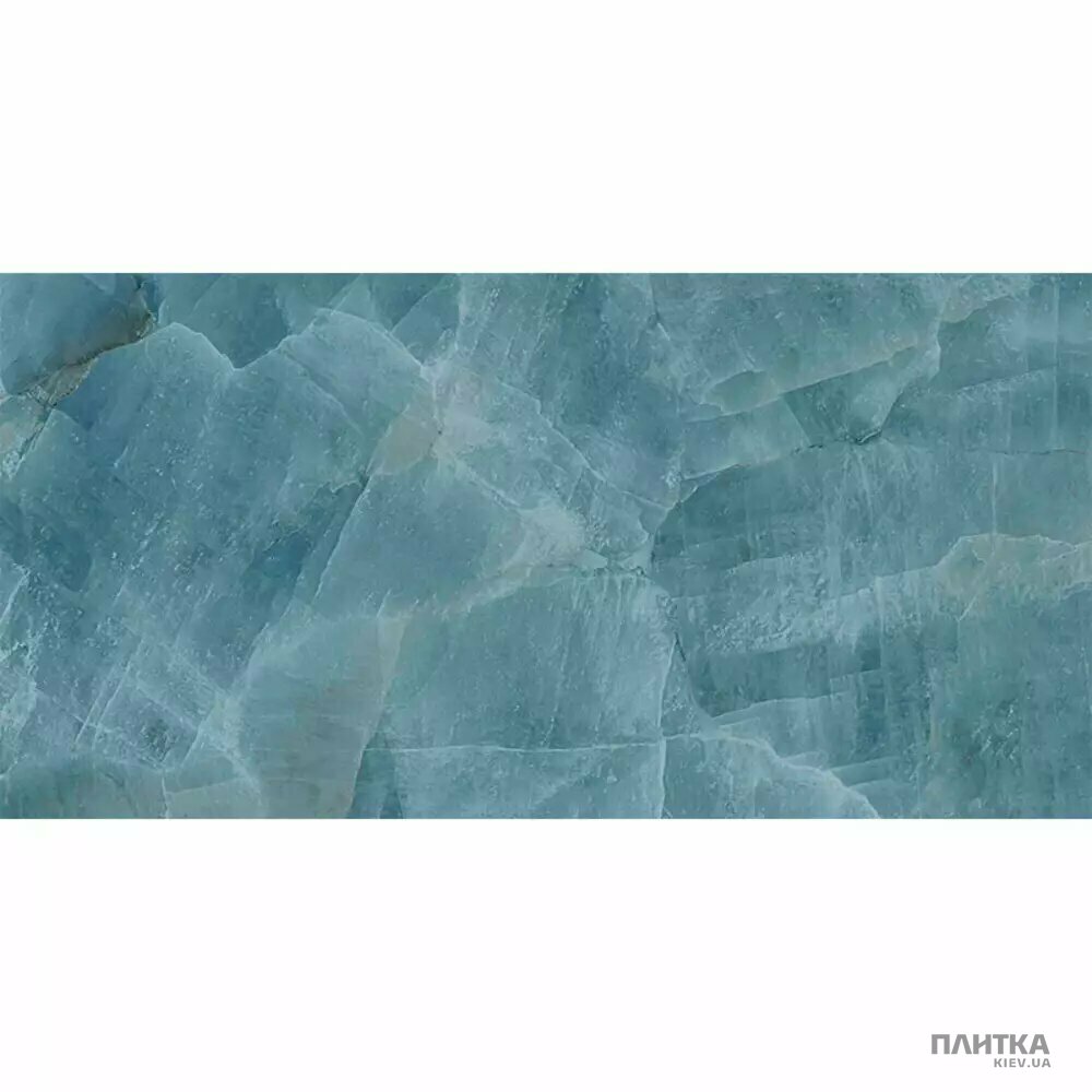 Керамограніт Geotiles Frozen FROZEN BLUE 600х1200х10 синій - Фото 1