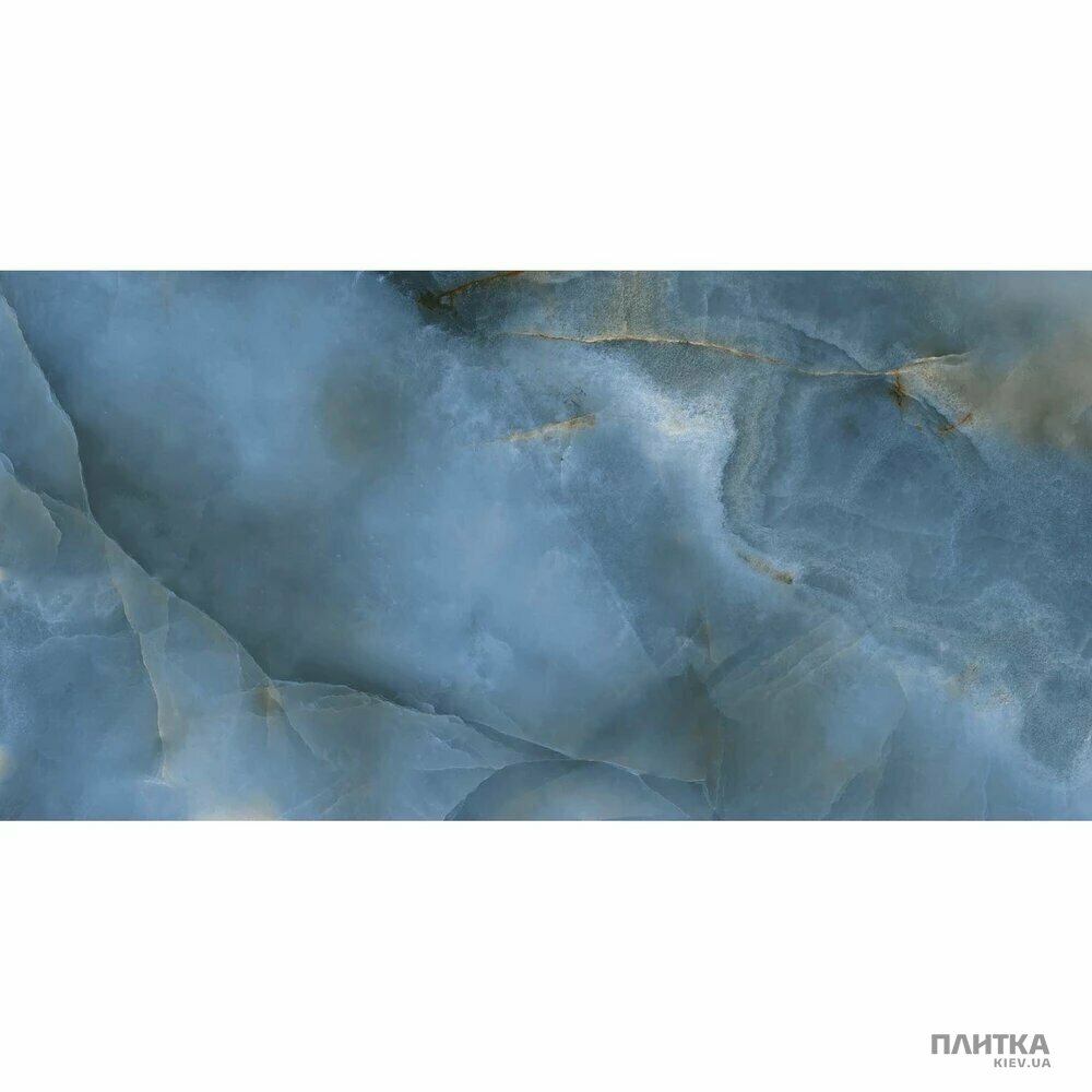 Керамограніт Geotiles Oni ONI BLUE (FAM 46 / LUX POLISHED) 600х1200х10 синій