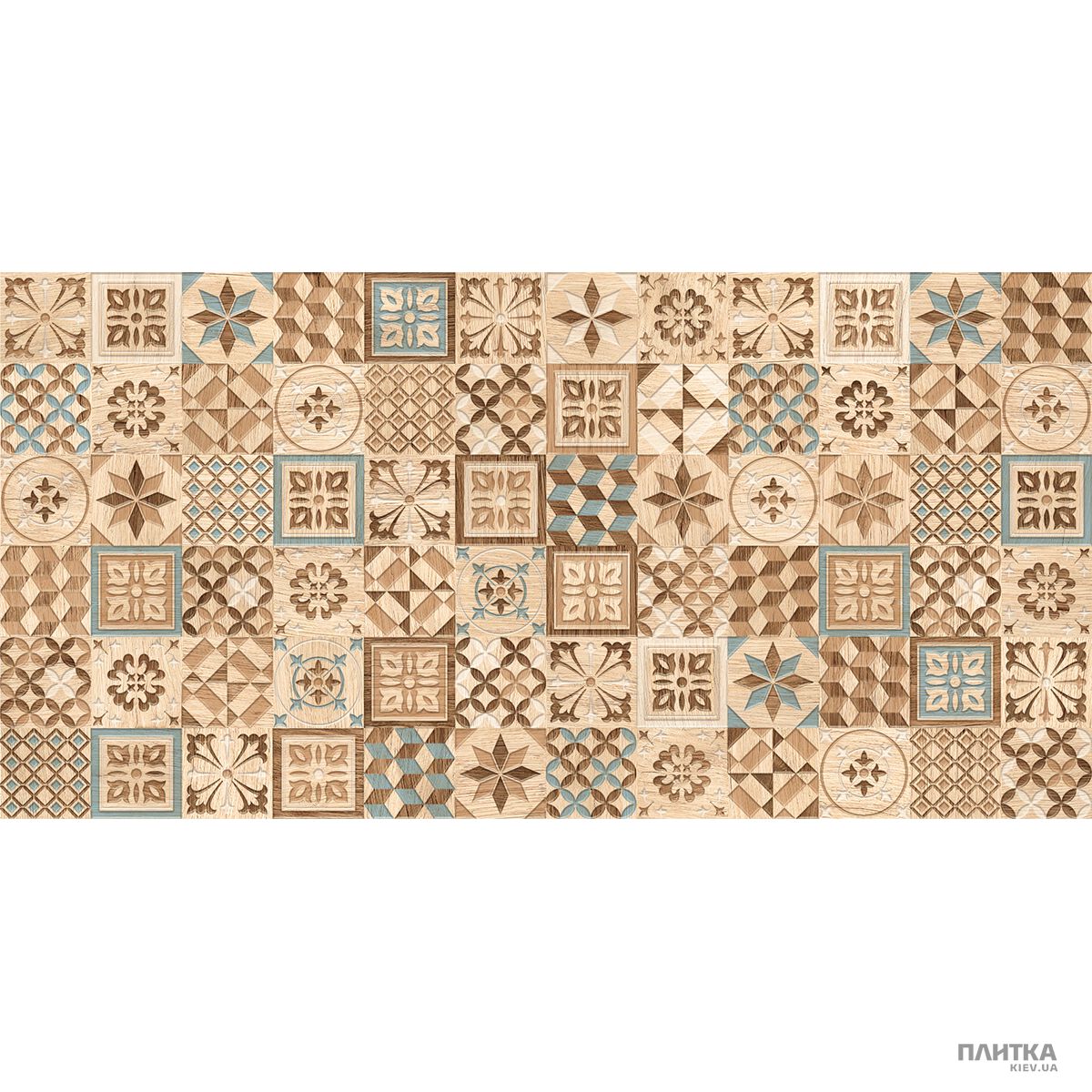 Плитка Golden Tile Country Wood COUNTRY WOOD МИКС 2ВБ311 коричневый