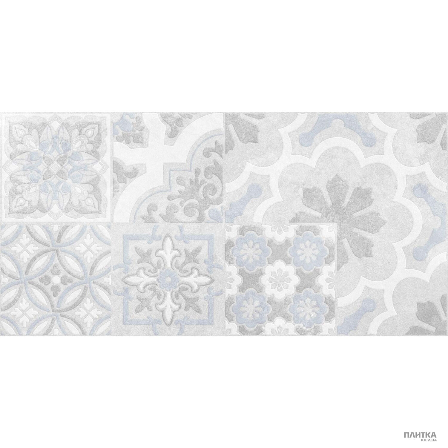 Плитка Golden Tile Doha DOHA Pattern серый 572061 серый
