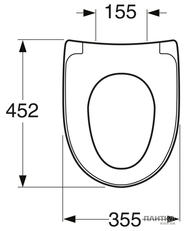 Крышка для унитаза Gustavsberg Nautic 9M26S136 черный