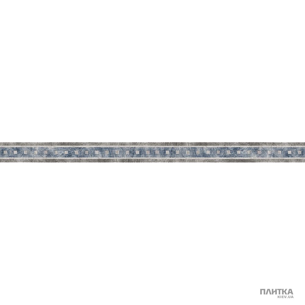 Плитка Imola Atlantis L.MICENE 60G фриз серый,синий
